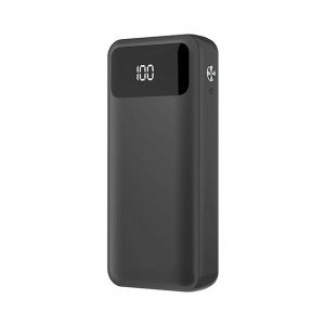 Xipin PX503 Power Bank 10000mAh με 2 Θύρες USB-A - Μαύρο