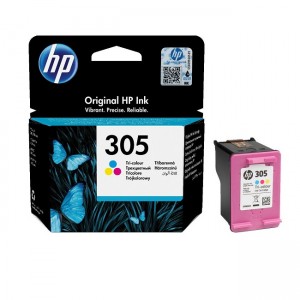 HP Μελάνι Εκτυπωτή 3YM60AE Ink No. 305 - Tri-Color 