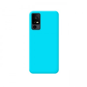 OEM Θήκη Σιλικόνης Soft TPU Back Cover για TCL 40R - Τιρκουάζ