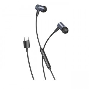 Awei TC-2 In-ear Ακουστικά Handsfree με Βύσμα USB-C - Γκρι