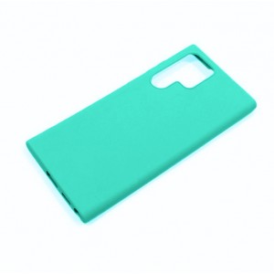 Θήκη Σιλικόνης Soft TPU Back Cover Για Samsung Galaxy S22 Ultra - Τιρκουάζ