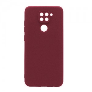 Θήκη Σιλικόνης Soft TPU Back Cover Για Xiaomi Redmi Note 9 - Μπορντό