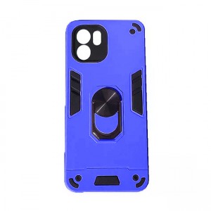 Θήκη Hybrid Shockproof Armor Case Stand Metal Ring για Xiaomi Redmi A1 - Μπλε