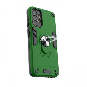 Θήκη Hybrid Shockproof Armor Case Stand Metal Ring για Samsung Galaxy A13 4G - Πράσινο