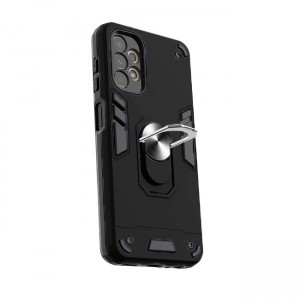 Θήκη Hybrid Shockproof Armor Case Stand Metal Ring για Samsung Galaxy A33 5G - Μαύρο