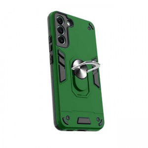 Θήκη Hybrid Shockproof Armor Case Stand Metal Ring για Samsung Galaxy S23 Plus - Πράσινο