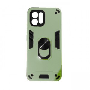 Θήκη Hybrid Shockproof Armor Case Stand Metal Ring για Vivo Y35 - Πράσινο Ανοιχτό