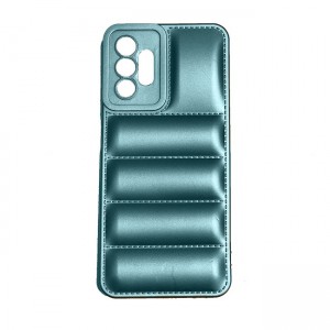 OEM Θήκη Σιλικόνης Soft TPU Puffer Jacket για Samsung Galaxy A13 4G - Πράσινο