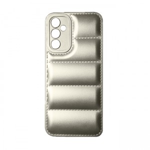 OEM Θήκη Σιλικόνης Soft TPU Puffer Jacket για Samsung Galaxy A54 - Χρυσό