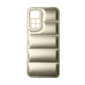 OEM Θήκη Σιλικόνης Soft TPU Puffer Jacket για Xiaomi Redmi Note 11 Pro - Χρυσό