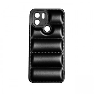 OEM Θήκη Σιλικόνης Soft TPU Puffer Jacket για Xiaomi Redmi A1 Plus - Μαύρο