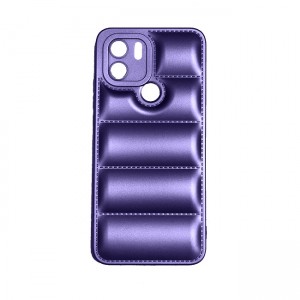 OEM Θήκη Σιλικόνης Soft TPU Puffer Jacket για Xiaomi Redmi A1 Plus - Μωβ