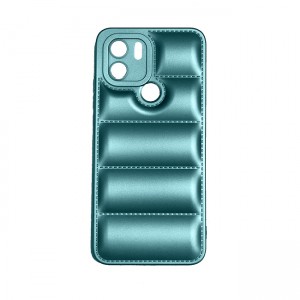 OEM Θήκη Σιλικόνης Soft TPU Puffer Jacket για Xiaomi Redmi A1 Plus - Πράσινο