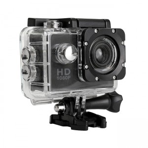 A7 Action Camera FHD 1080P Υποβρύχια με Οθόνη 2'' - Μαύρο