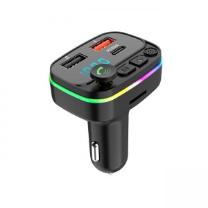 HZ P4 FM Transmitter Αυτοκινήτου με USB / Bluetooth