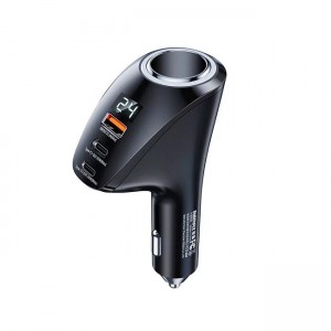 Remax RCC339 FM Transmiter Φορτιστής Αυτοκινήτου Car Charger - Μαύρο