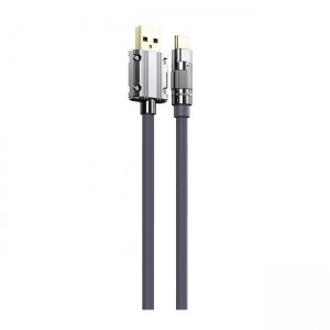 Remax RC-C052 Καλώδιο USB-A to USB-C male 66W 1.2m - Γκρι