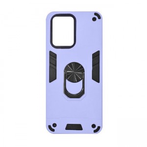 Hybrid Shockproof Armor Case With Rotating Ring για Xiaomi Redmi Note 12 4G - Μωβ Λιλά