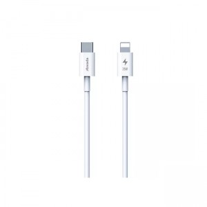 Wekome WK WDC-168 USB-C to Lightning Cable 20W 1m - Λευκό