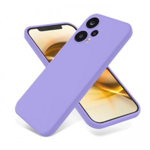 OEM Θήκη Σιλικόνης Soft TPU Back Cover για Xiaomi Poco F5 - Μωβ Λιλά