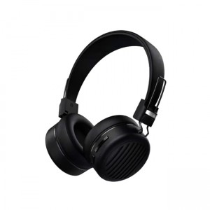 SH100+ Ασύρματα Stereo Headphones Over Ear - Μαύρο