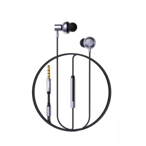 Remax RM-730 Handsfree Earbuds Ενσύρματα Ακουστικά με Βύσμα 3.5mm - Ασημί