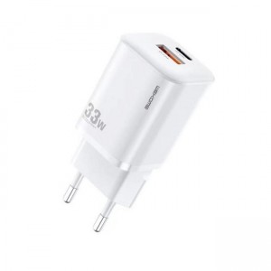 Wekome WP-U140 Φορτιστής 33W USB-A, USB-C - Λευκό