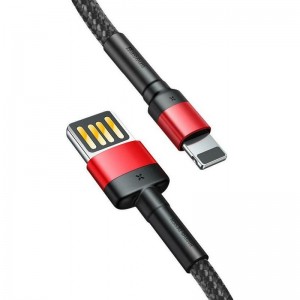 Baseus Braided USB to Lightning Cable 2m (CALKLF-H91) - Κόκκινο