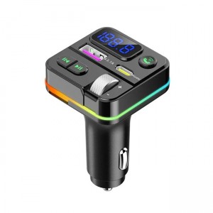 Allisong Q27 FM Transmitter Αυτοκινήτου με USB-Bluetooth