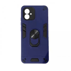 Hybrid Shockproof Armor Case With Rotating Ring για Samsung Galaxy A04E - Μπλε