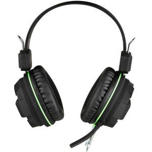 NOD G-HDS-002 Gaming headset με ελαστικό μικρόφωνο, σε μαύρο 