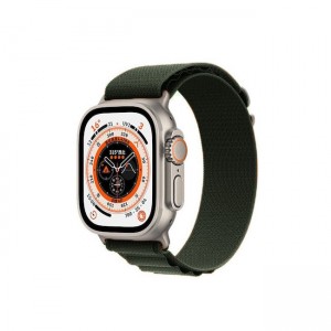 Alpine Λουράκι Υφασμάτινο για Apple Watch 42 / 44 / 45 / 49 mm - Πράσινο Σκούρο