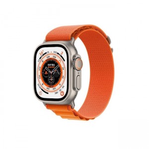 Alpine Λουράκι Υφασμάτινο για Apple Watch 42 / 44 / 45 / 49 mm - Πορτοκαλί