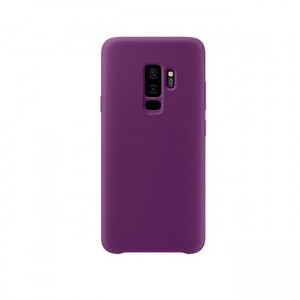 OEM Θήκη Σιλικόνης Βελούδινη Soft TPU Back Cover Για Samsung Galaxy S9 Plus - Μωβ Σκούρο