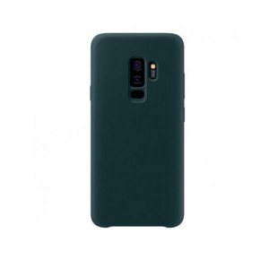 OEM Θήκη Σιλικόνης Βελούδινη Soft TPU Back Cover Για Samsung Galaxy S9 Plus - Πράσινο Σκούρο