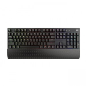 OEM Eleenter Game1 Keyboard ΜΤΧ- Mechanical 104 Key, Metal Design, RGB LED Lights, 13 Lighting Modes