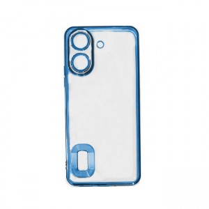 Θήκη Σιλικόνης TPU Back Cover με Πλαίσιο Για Xiaomi Redmi 13C - Μπλε