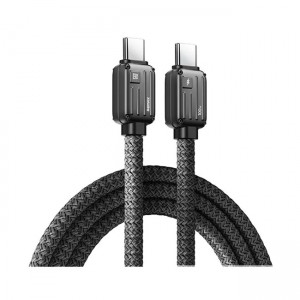 Remax RC-159 Braided USB 3.0 Cable USB-C male - USB-C 100W 1.2m - Μαύρο