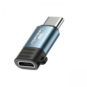 Leewello LW-215 Μετατροπέας micro USB female σε USB-C male