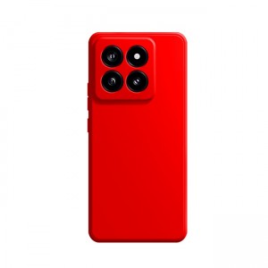 Θήκη Σιλικόνης Soft TPU Back Cover Για Xiaomi Mi 14 Pro - Κόκκινο