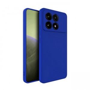 Θήκη Σιλικόνης Soft TPU Back Cover Για Xiaomi Poco X6 Pro - Μπλε Σκούρο