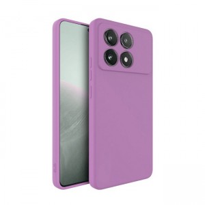 Θήκη Σιλικόνης Soft TPU Back Cover Για Xiaomi Poco X6 Pro - Μωβ