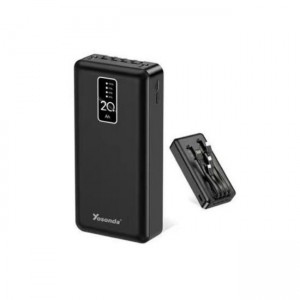 Yosonda YXD-A133 Powerbank 4in1 Cable 20000mAh 2.1A - Μαύρο