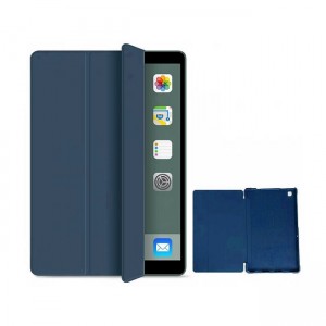 Luxury Magnetic Tri-Fold Θήκη Tablet για Apple Ipad 10.2'' 2020 - Μπλε Σκούρο