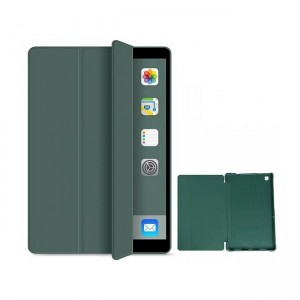 Luxury Magnetic Tri-Fold Θήκη Tablet για Apple Ipad 10.2'' 2020 - Πράσινο Σκούρο