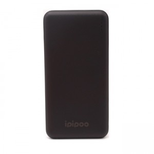 Ipipoo LP-2 Power Bank 10000mAh με 2 Θύρες USB-A - Μαύρο