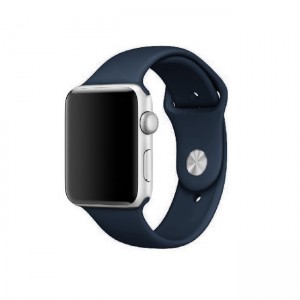 Λουράκι Silicone Strap για Apple Watch 38 / 40 / 41 mm - Μπλε Σκούρο