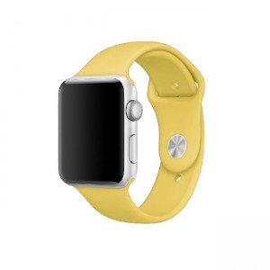 Λουράκι Silicone Strap για Apple Watch 42 / 44 / 45 / 49 mm - Κίτρινο