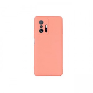 Θήκη Σιλικόνης Soft TPU Back Cover Για Xiaomi Mi 11T - Ροζ 