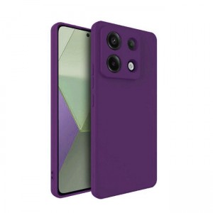 Θήκη Σιλικόνης Soft TPU Back Cover Για Xiaomi Poco X6 - Μωβ Σκούρο